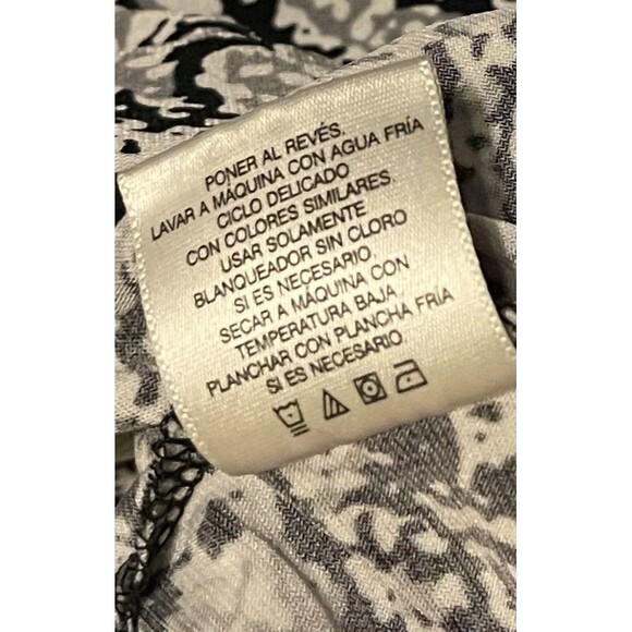 Covington Shirt Gray Black Short Sleeve Women’s Size 16/18 - Picture 5 of 8